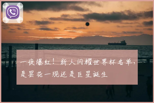 一夜爆红！新人闪耀世界杯名单，是昙花一现还是巨星诞生